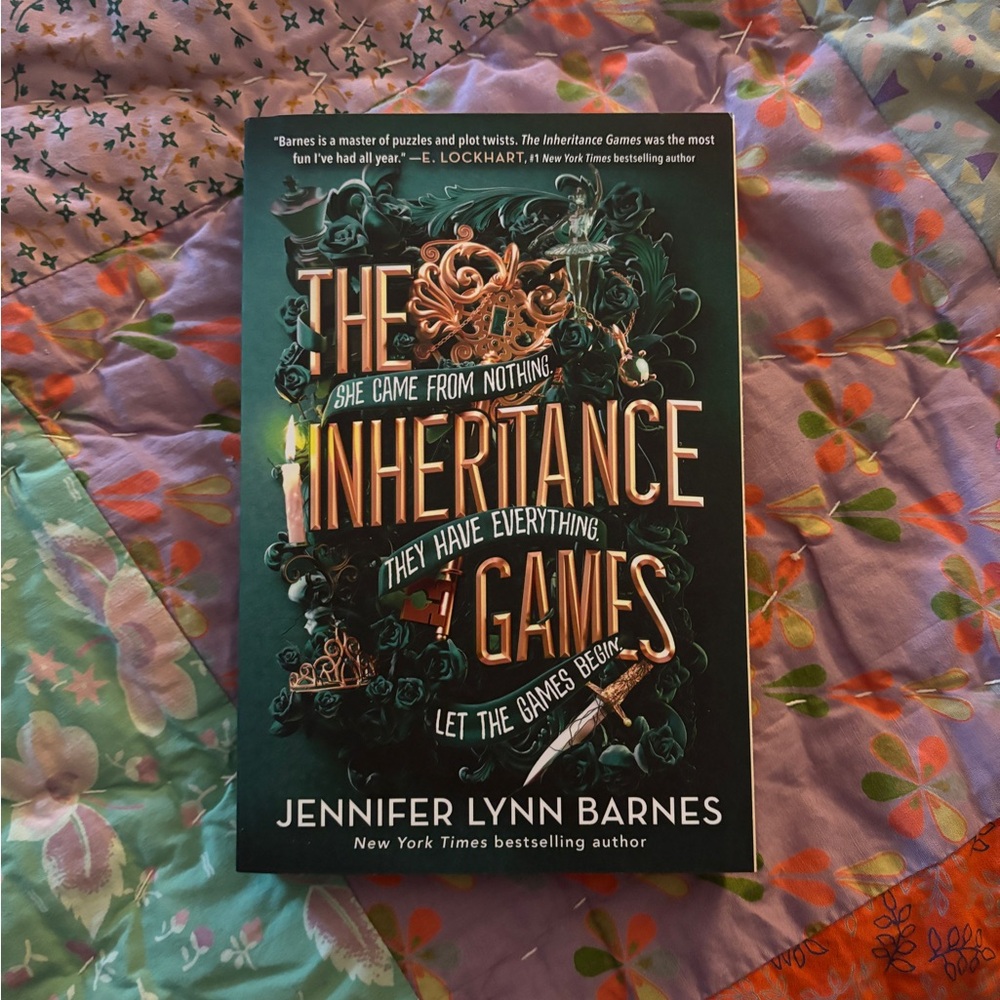 The Inheritance Games by Jennifer Lynn Barnes (New! Book!)